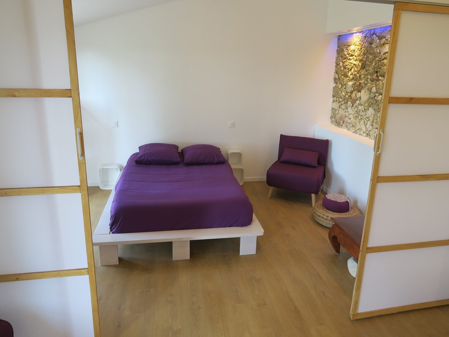 gîte japonais chambre